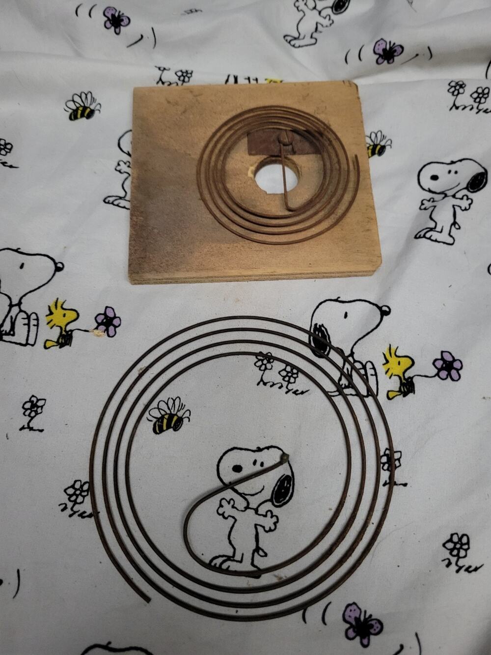 Cuckoo Clock Back Parts Pieces
